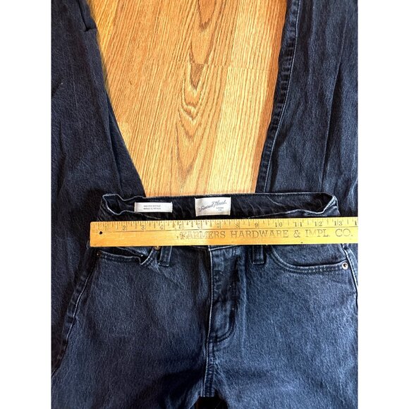 Universal Thread High Rise Bootcut Jeans In Washed Black Denim - Size 2 (0/25R) - Picture 5 of 7